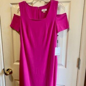 BRAND NEW Calvin Klein Hot Pink Dress Size 8